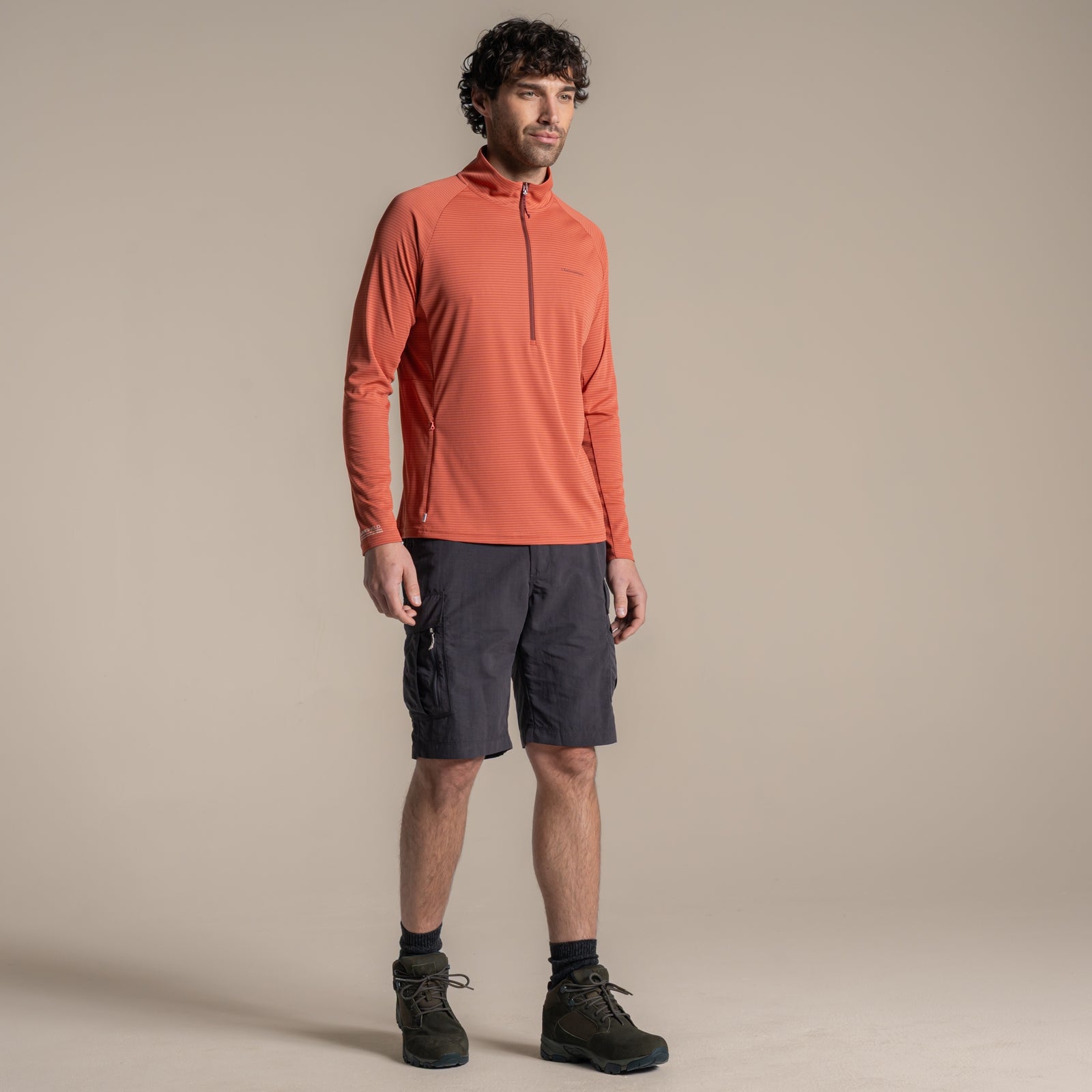 Craghoppers Men's NosiLife Solarshield Half-Zip Top