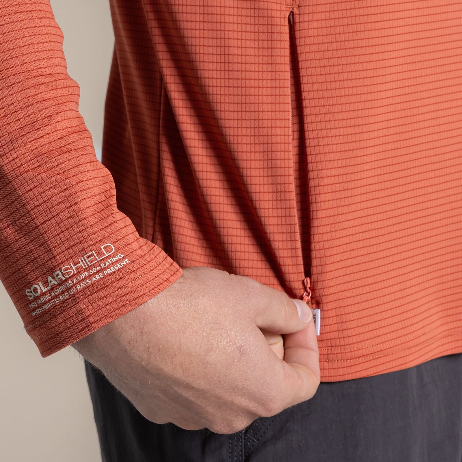 Craghoppers Men's NosiLife Solarshield Half-Zip Top