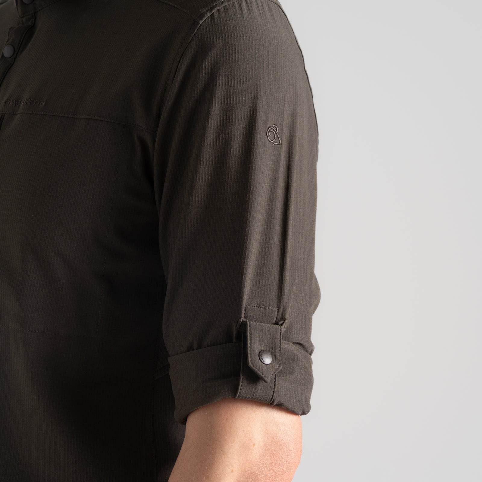 Craghoppers Men's NosiLife Pro Long-Sleeved V Hiking Shirt