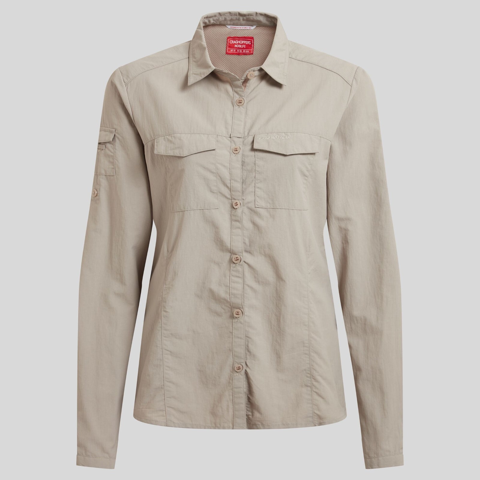 Craghoppers Women's NosiLife Adventure Long-Sleeve III Hiking Shirt