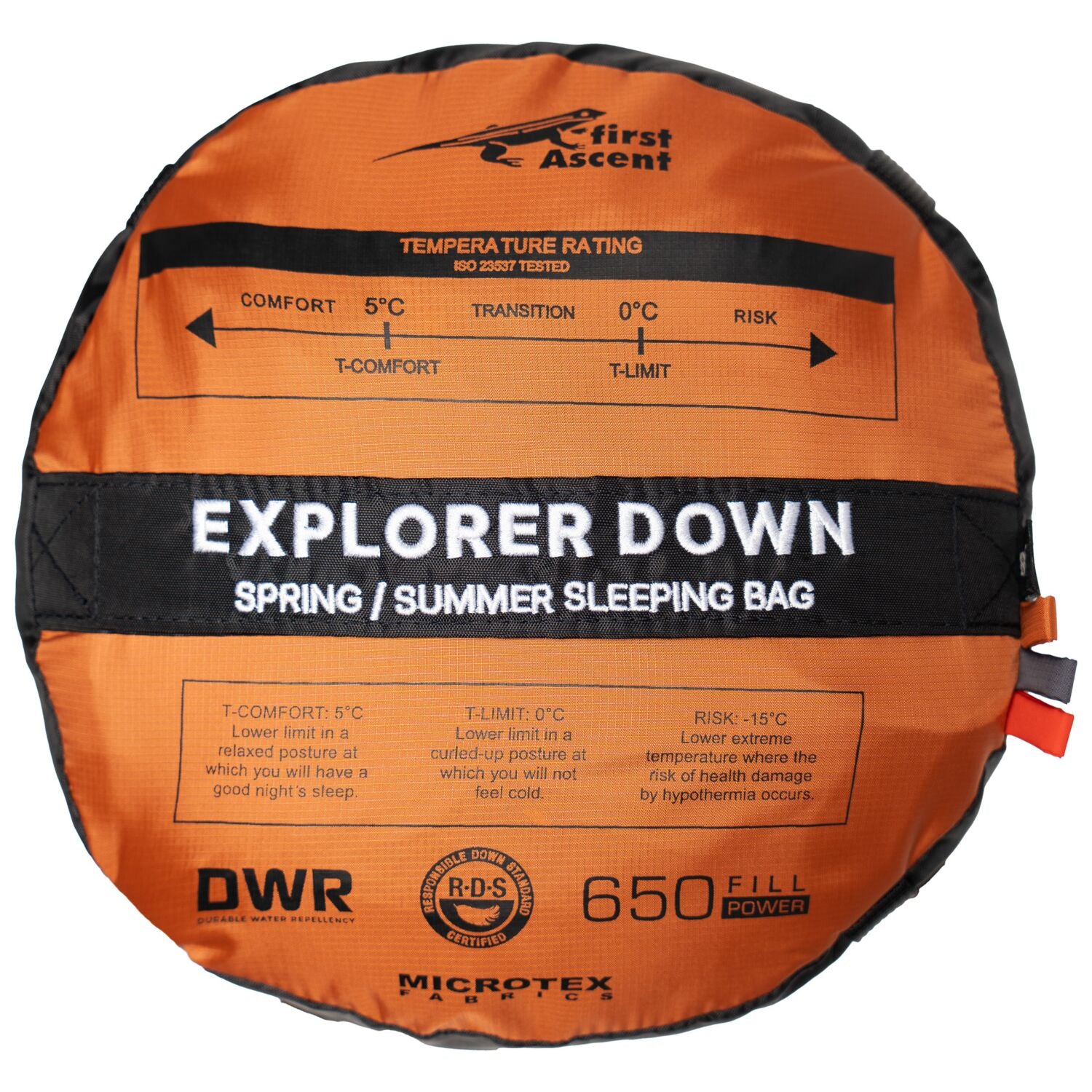 First Ascent Explorer Down Sleeping Bag