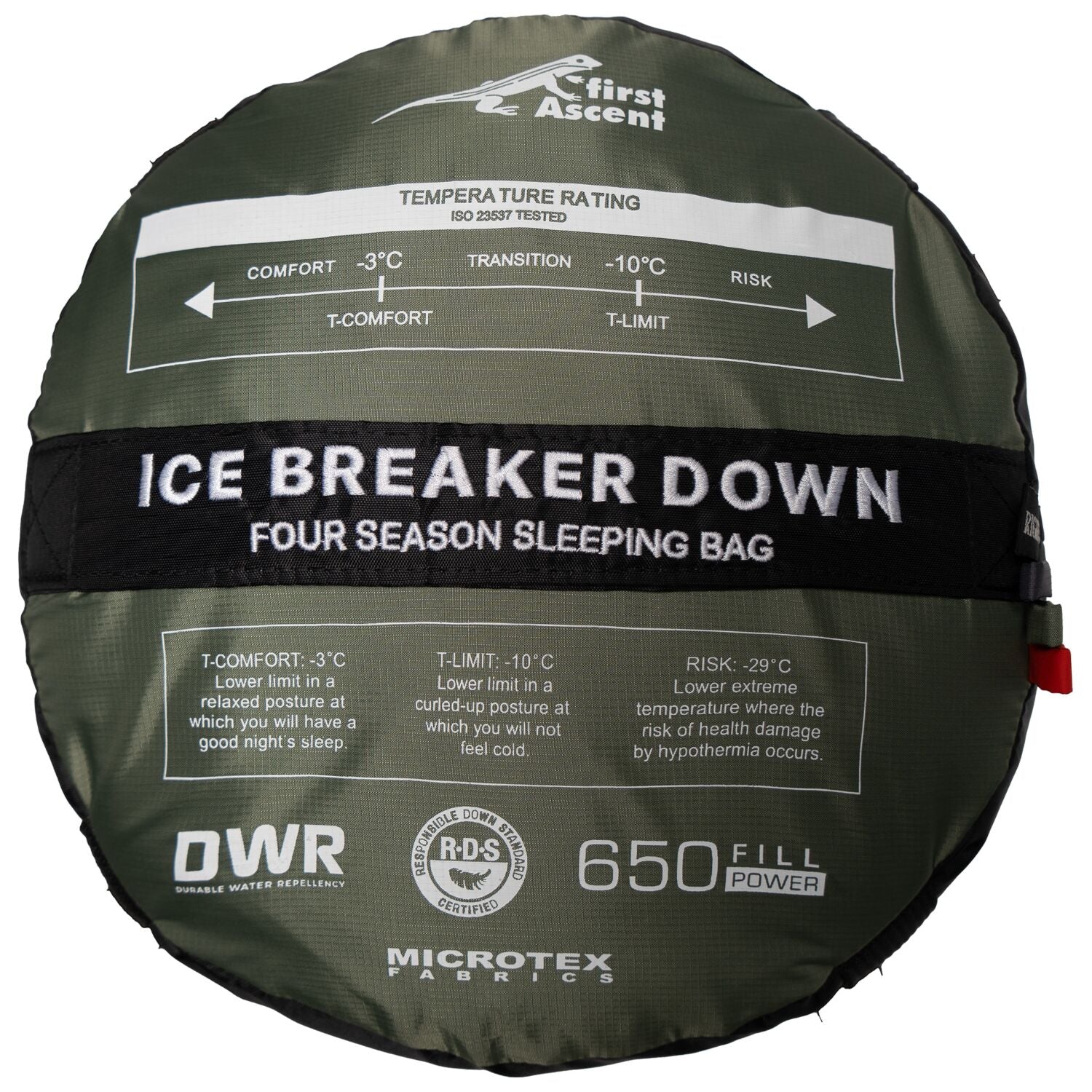 First Ascent Ice Breaker Down Sleeping Bag '24