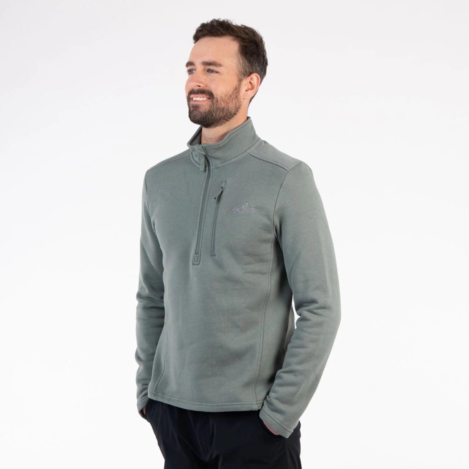 First Ascent Men's Getaway Fleece 1/4 Zip Fleece Top