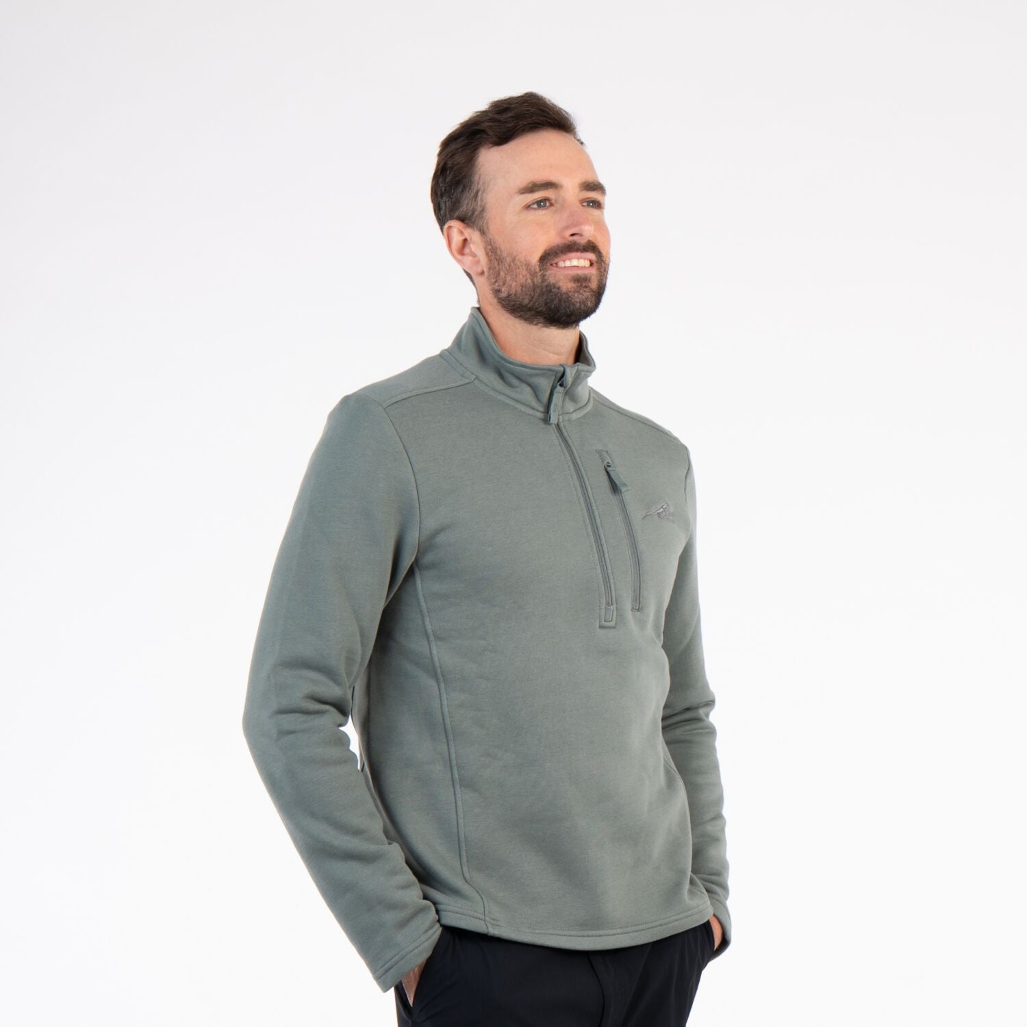 First Ascent Men's Getaway Fleece 1/4 Zip Fleece Top