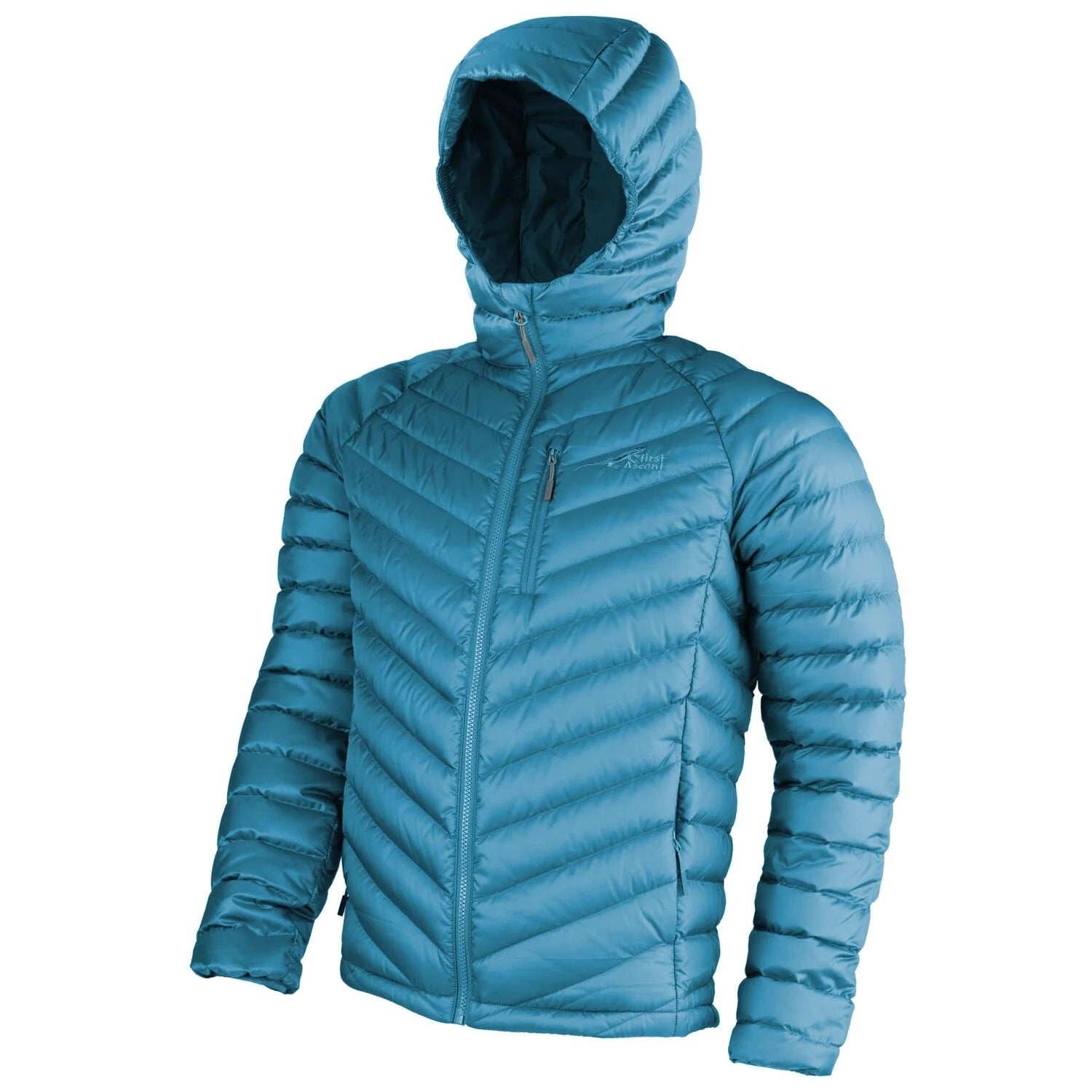 First Ascent Men's Transit Down Hooded Jacket