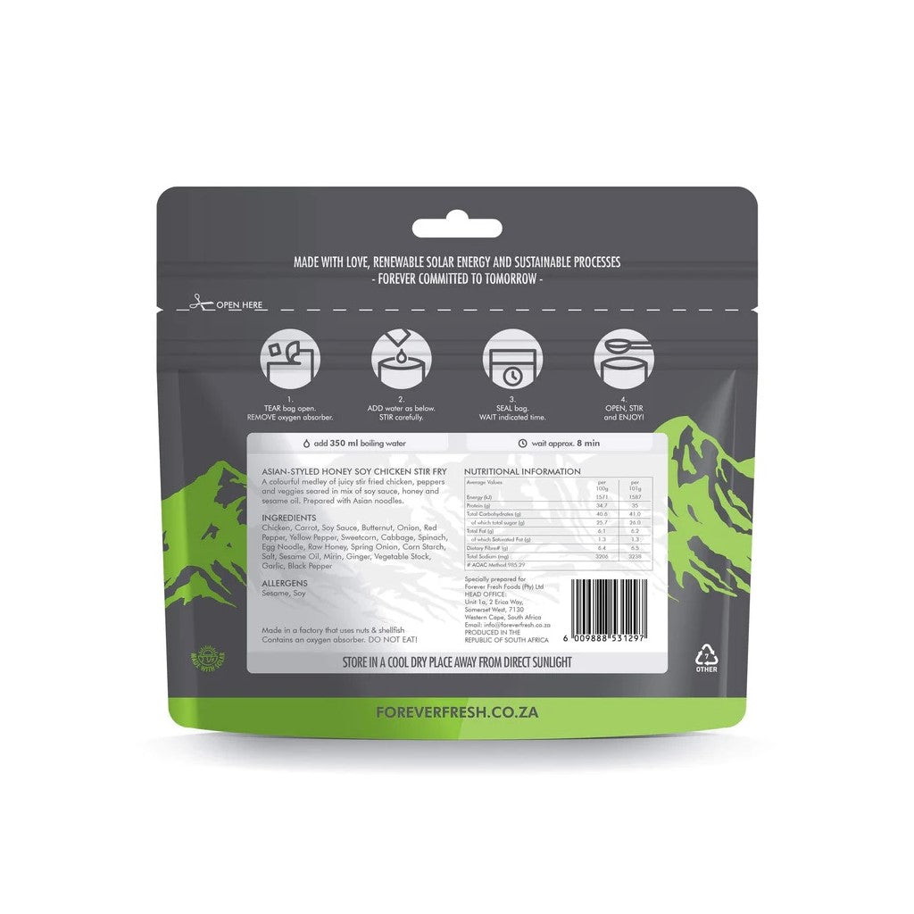 Forever Fresh Honey Soy Chicken Stir Fry with Noodles