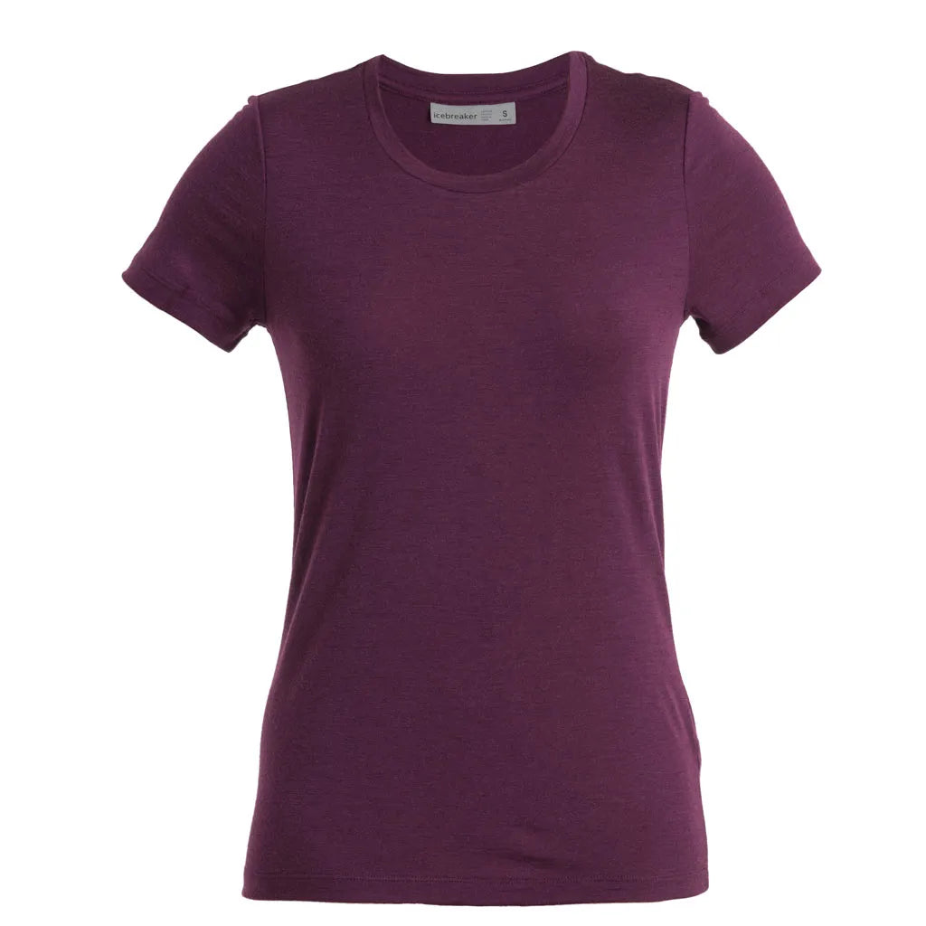 Icebreaker Women's Tech Lite II Short Sleeve Low Crewe
