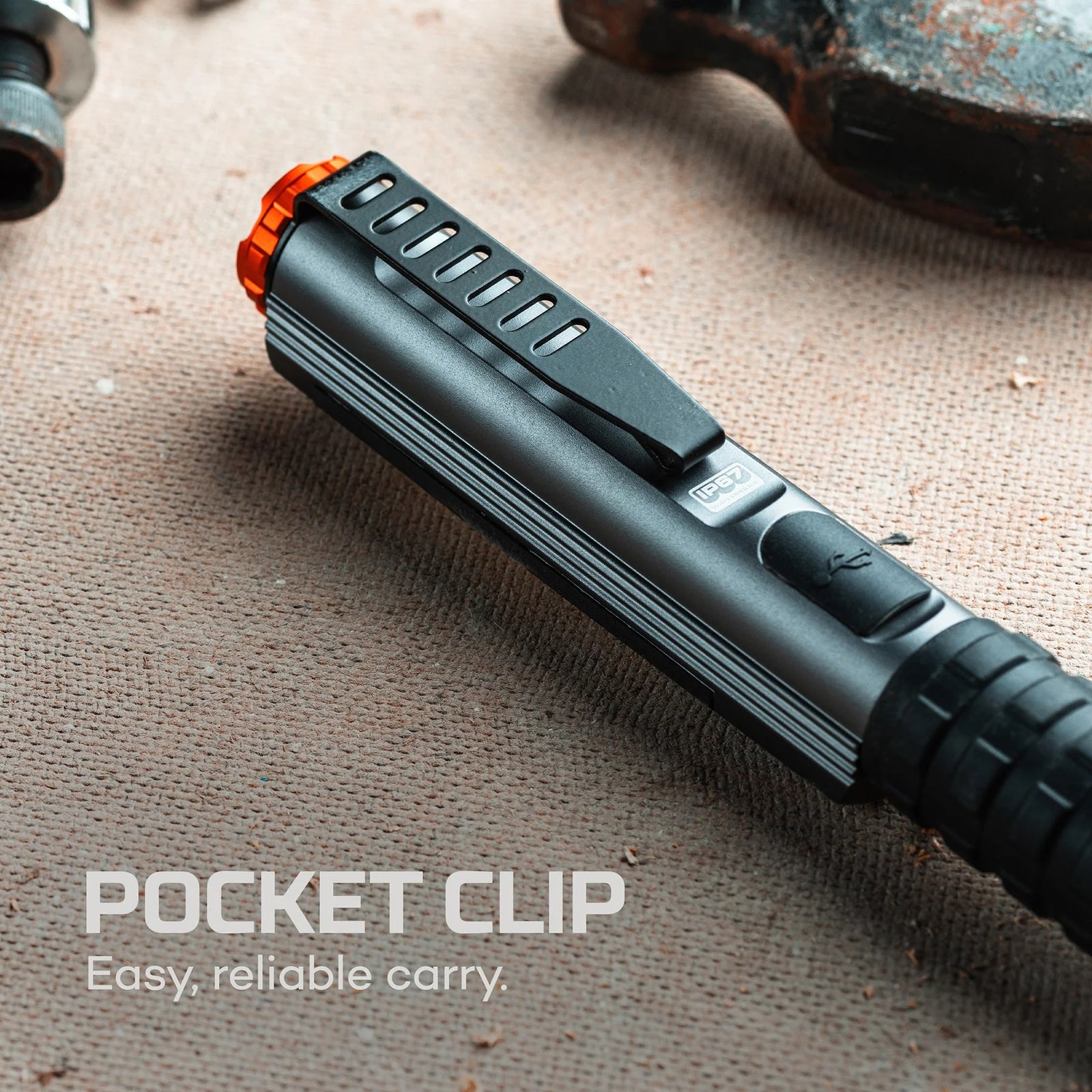 Nebo Big Larry Pro + Rechargeable Work Light 600 Lumens