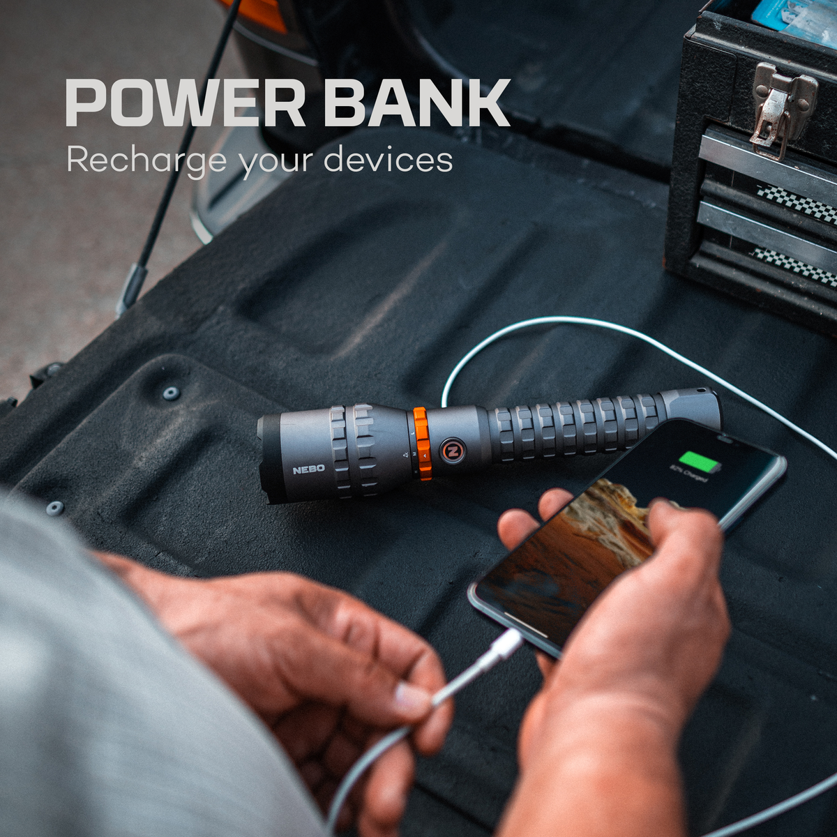 Nebo Davinci 8000 Rechargeable Flashlight