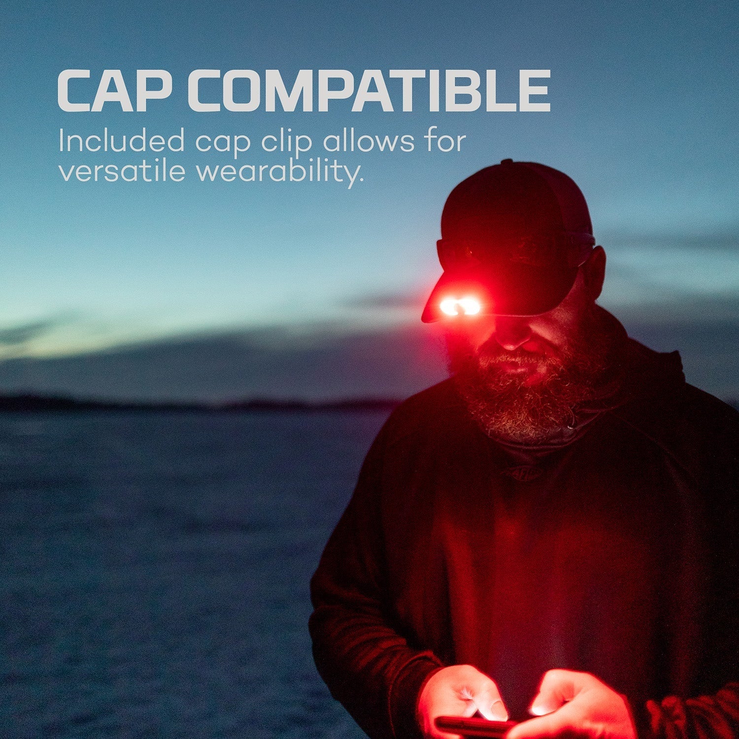 Nebo Mycro 500+ Rechargeable Headlamp & Cap Light