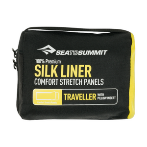 Sea to Summit Premium Silk Travel Liner with Pillow Insert - Traveller