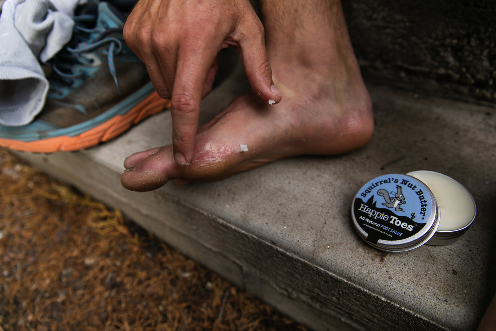 Squirrel's Nut Butter Happie Toes Tin 56g