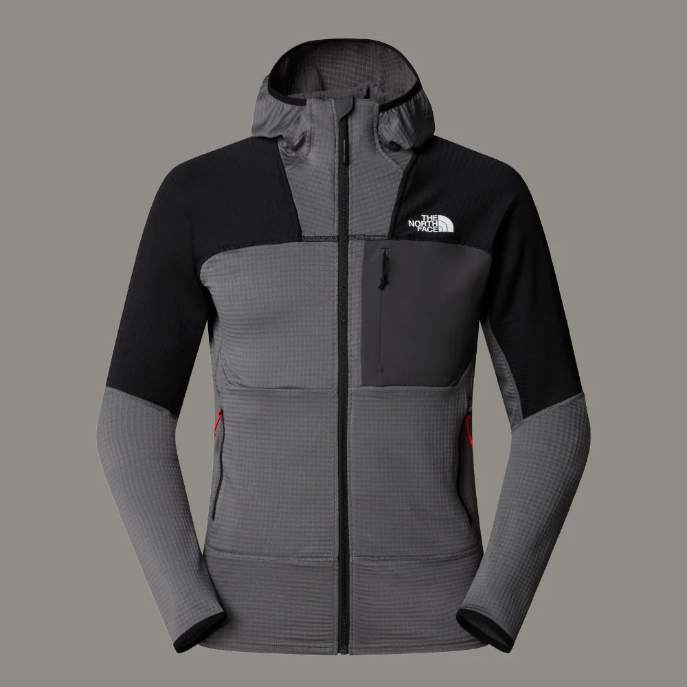 The North Face Men's Stormgap Power Grid Hooded Fleece Jacket