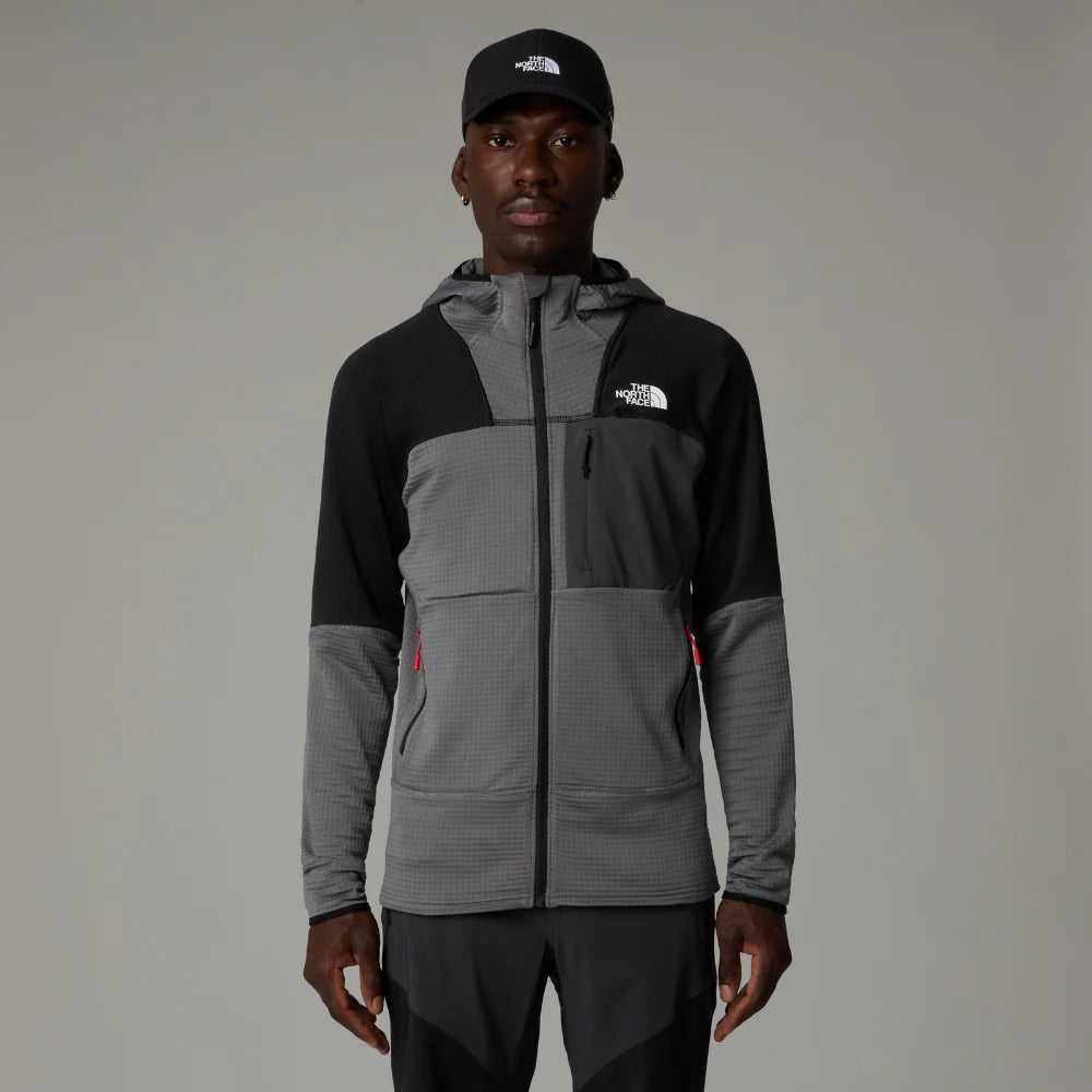 The North Face Men's Stormgap Power Grid Hooded Fleece Jacket