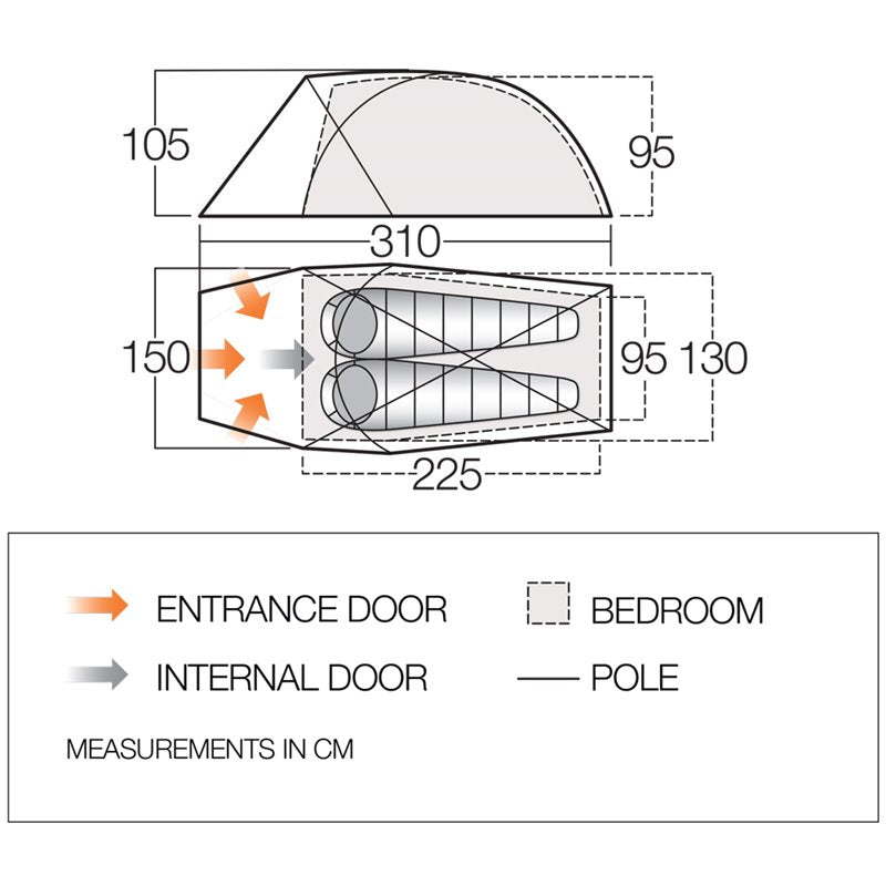 Vango Apex Geo 200 Tent