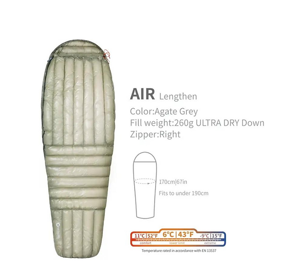Aegismax Air Agate Large sleeping bag