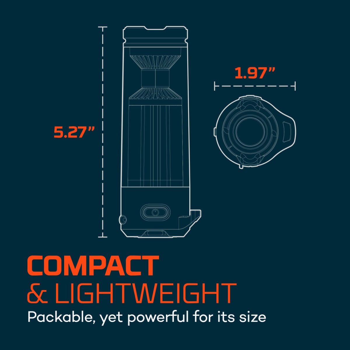 Nebo Galileo Tempest 500 Recharable Lantern