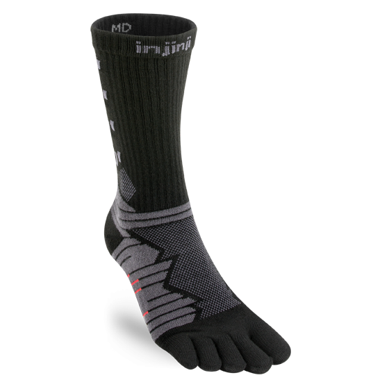 Injinji Men's Ultra Run Crew Socks