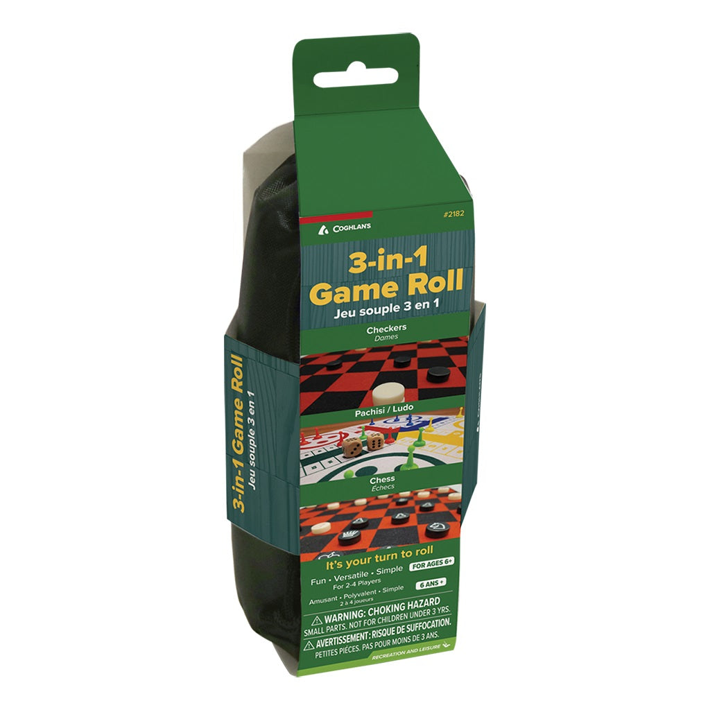 Coghlan's 3-in-1 Game Roll