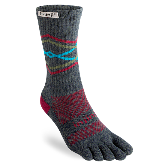 Injinji Trail Midweight Crew Socks