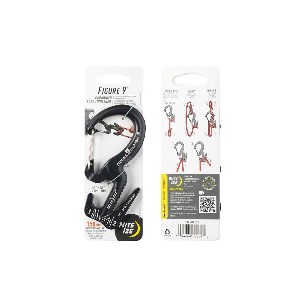 Nite Ize Figure 9 Carabiner Rope Tightener - Large