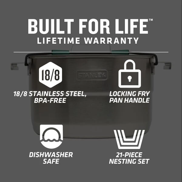 Stanley Adventure Full Kitchen Base Camp Cook Set