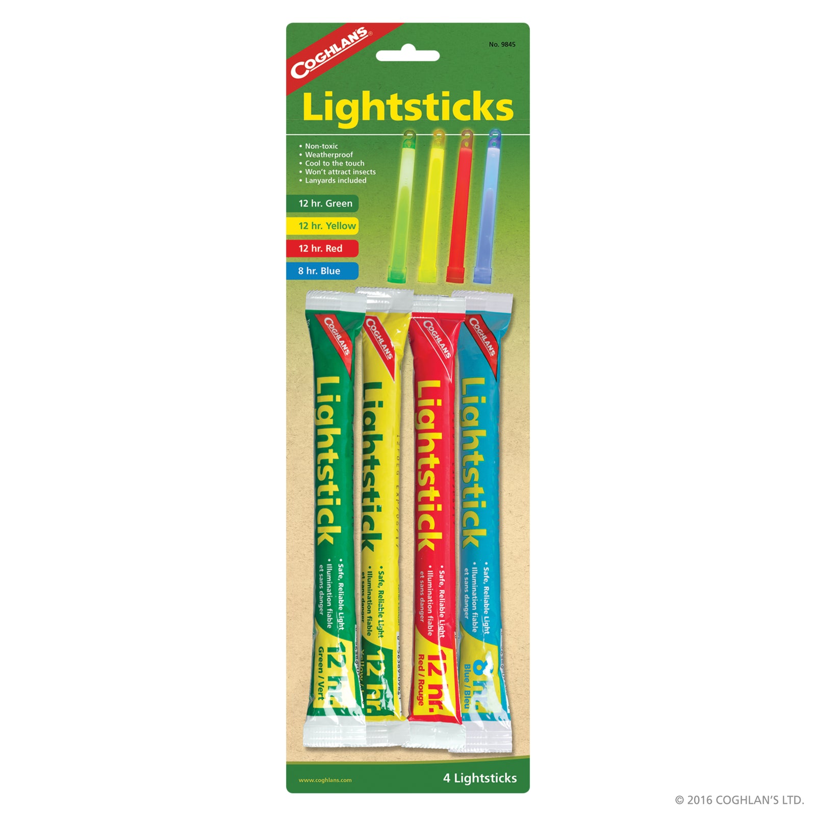 Coghlan's Lightsticks 4 Pack