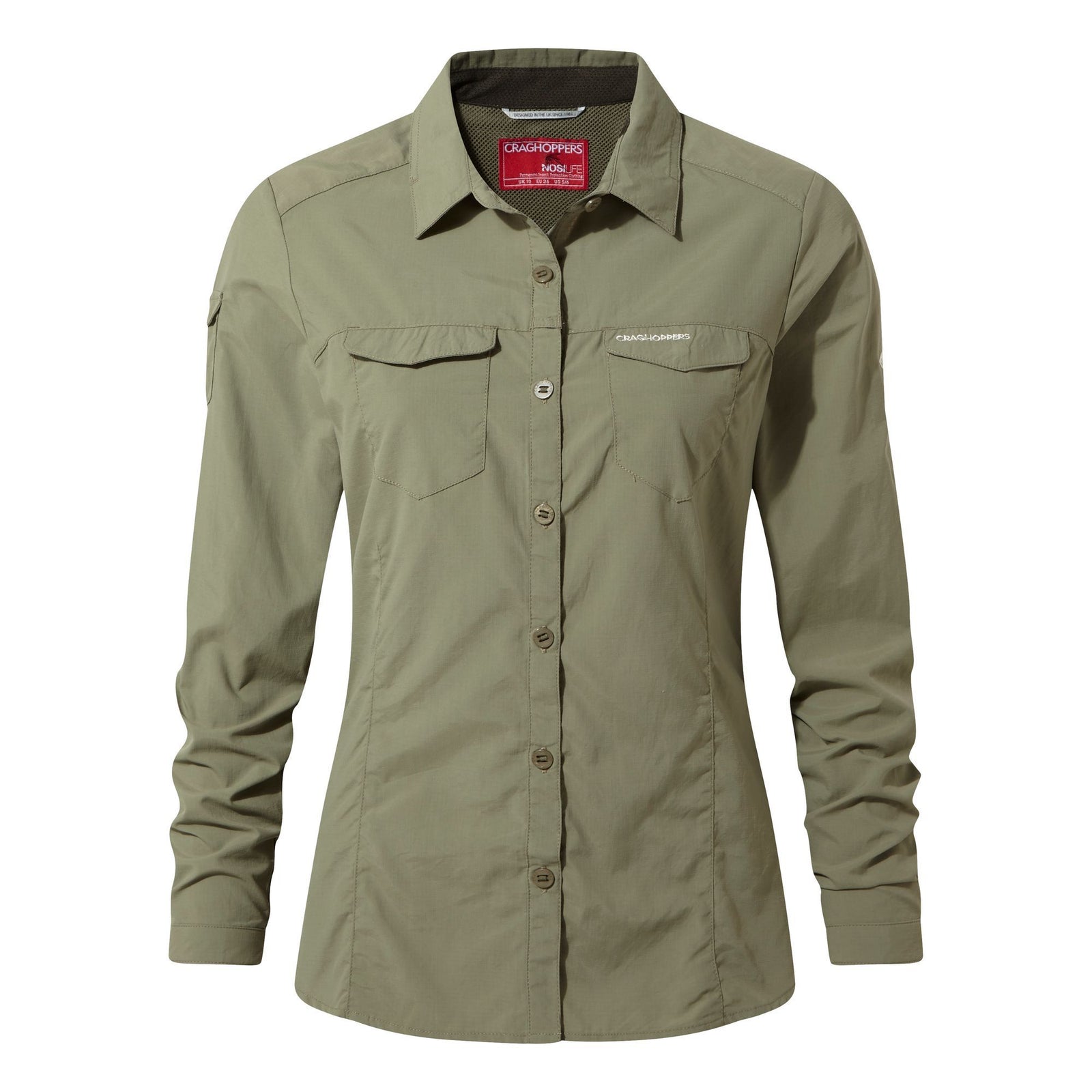 Craghoppers Women's NosiLife Adventure Long-Sleeve III Hiking Shirt