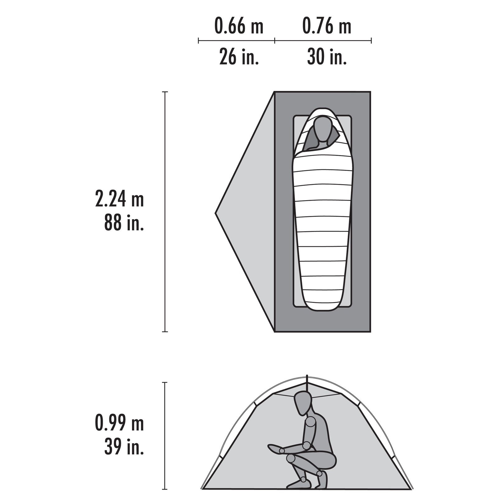 MSR Elixir 1 Person Tent