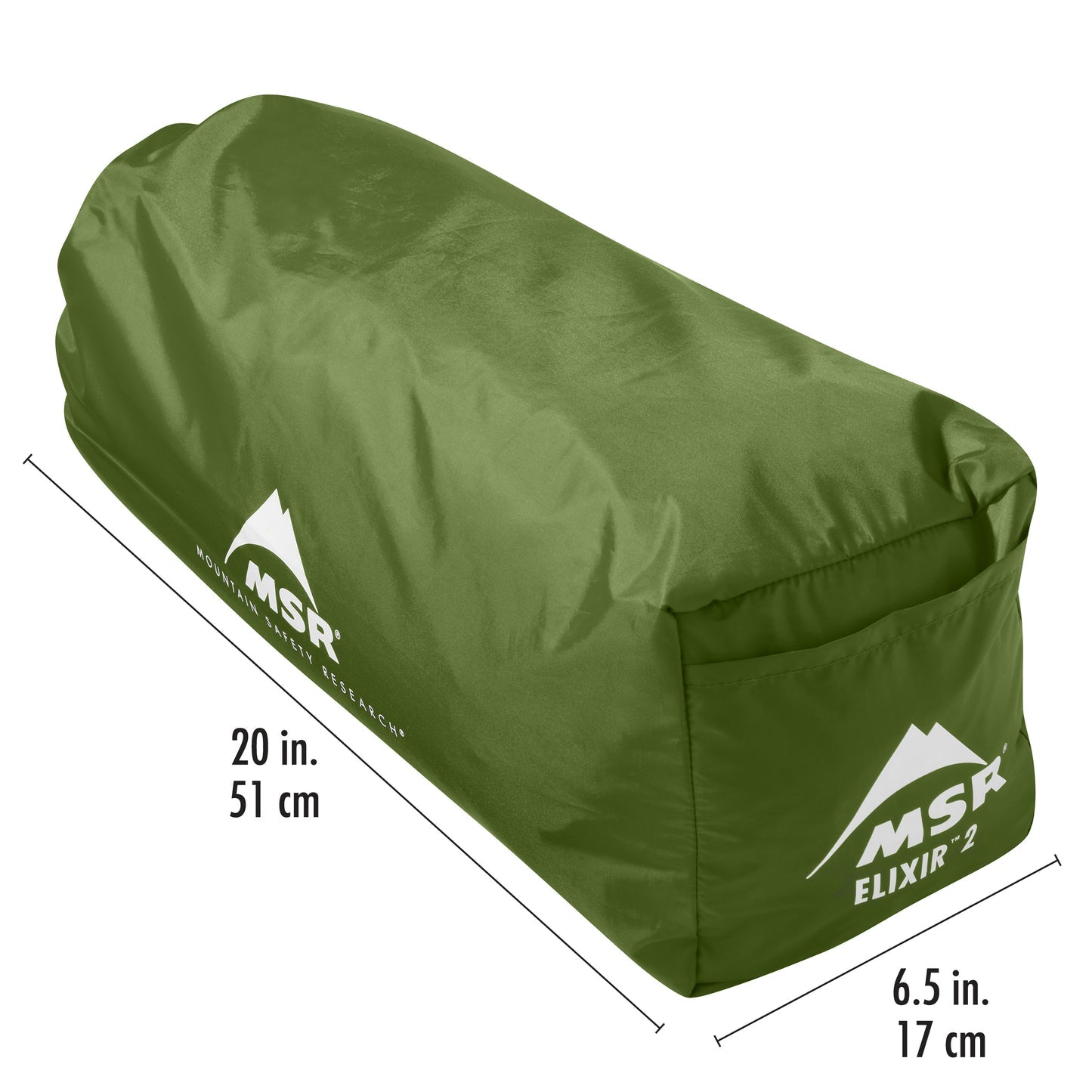msr tent elixir 2 Person 3.0 tdi Vounot Wasserdicht Sonnensegel Rechteckig Farbe:Vert Poivre