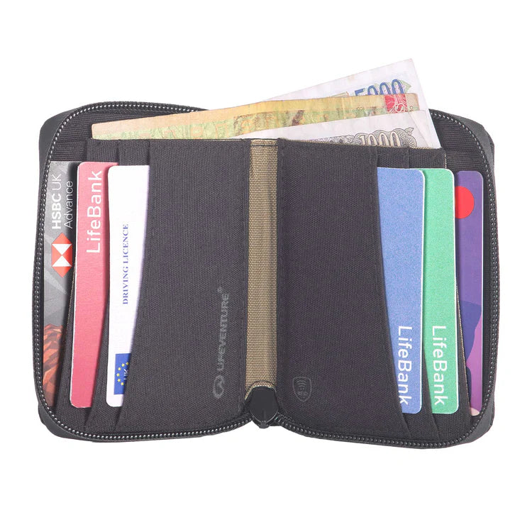 LifeVenture X-Pac RFID Bi-Fold Wallet