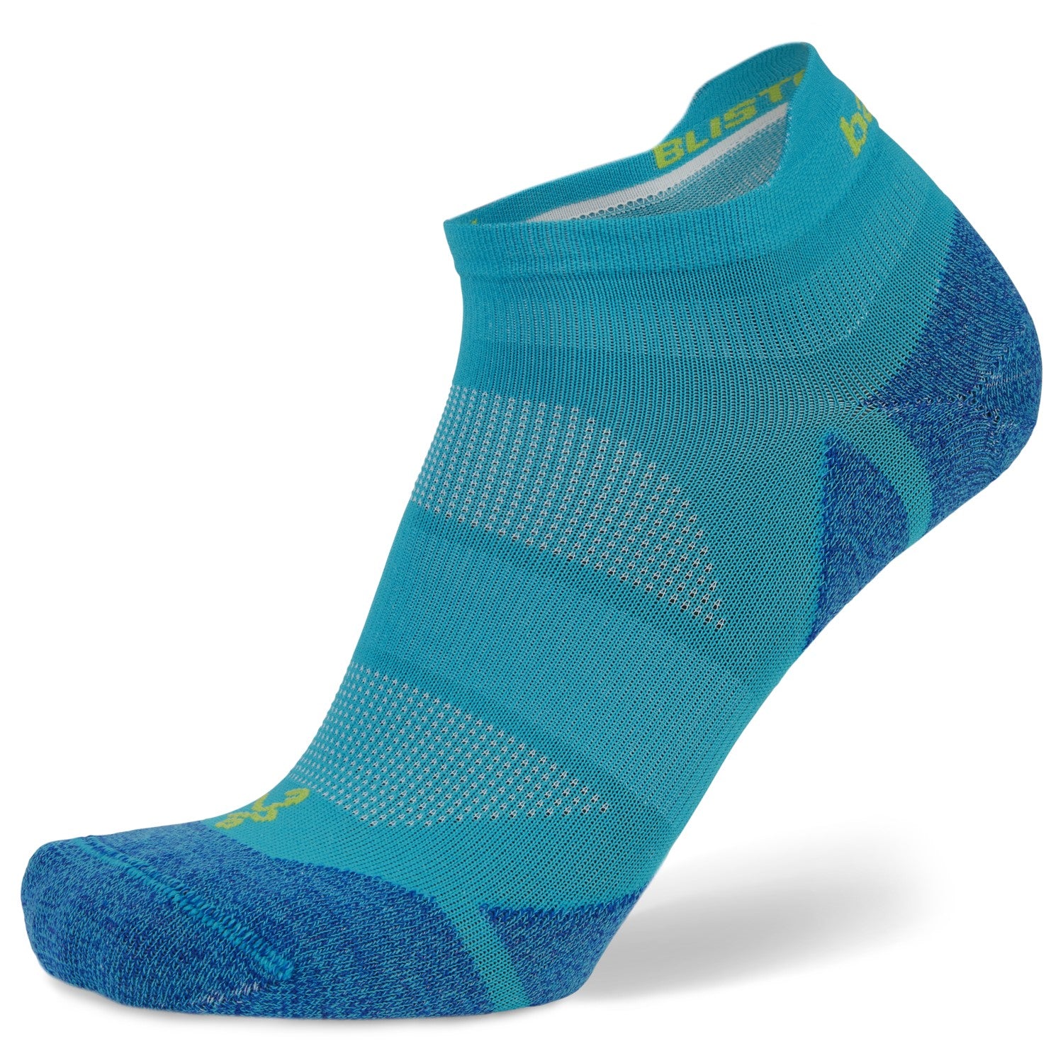 Balega Ultra Glide No Show Running Socks – Men's Light Aqua/Lake Blue