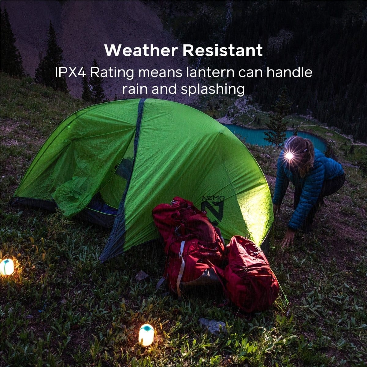 BioLite Alpenglow 250 Lumen Multicolor Rechargeable Lantern