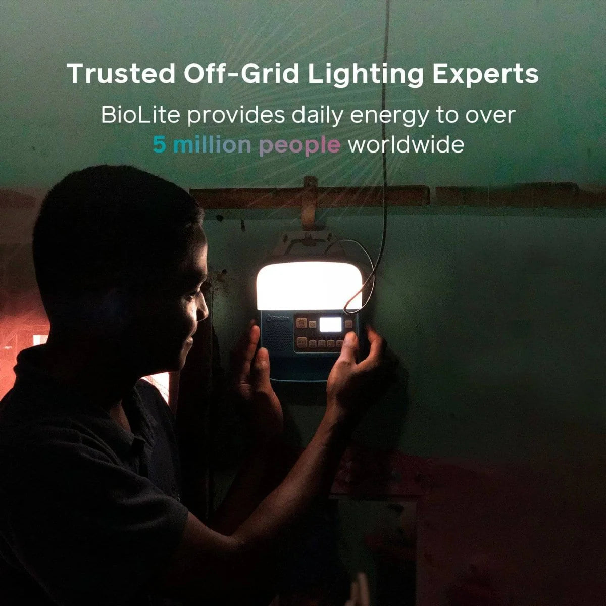 BioLite Alpenglow 250 Lumen Multicolor Rechargeable Lantern