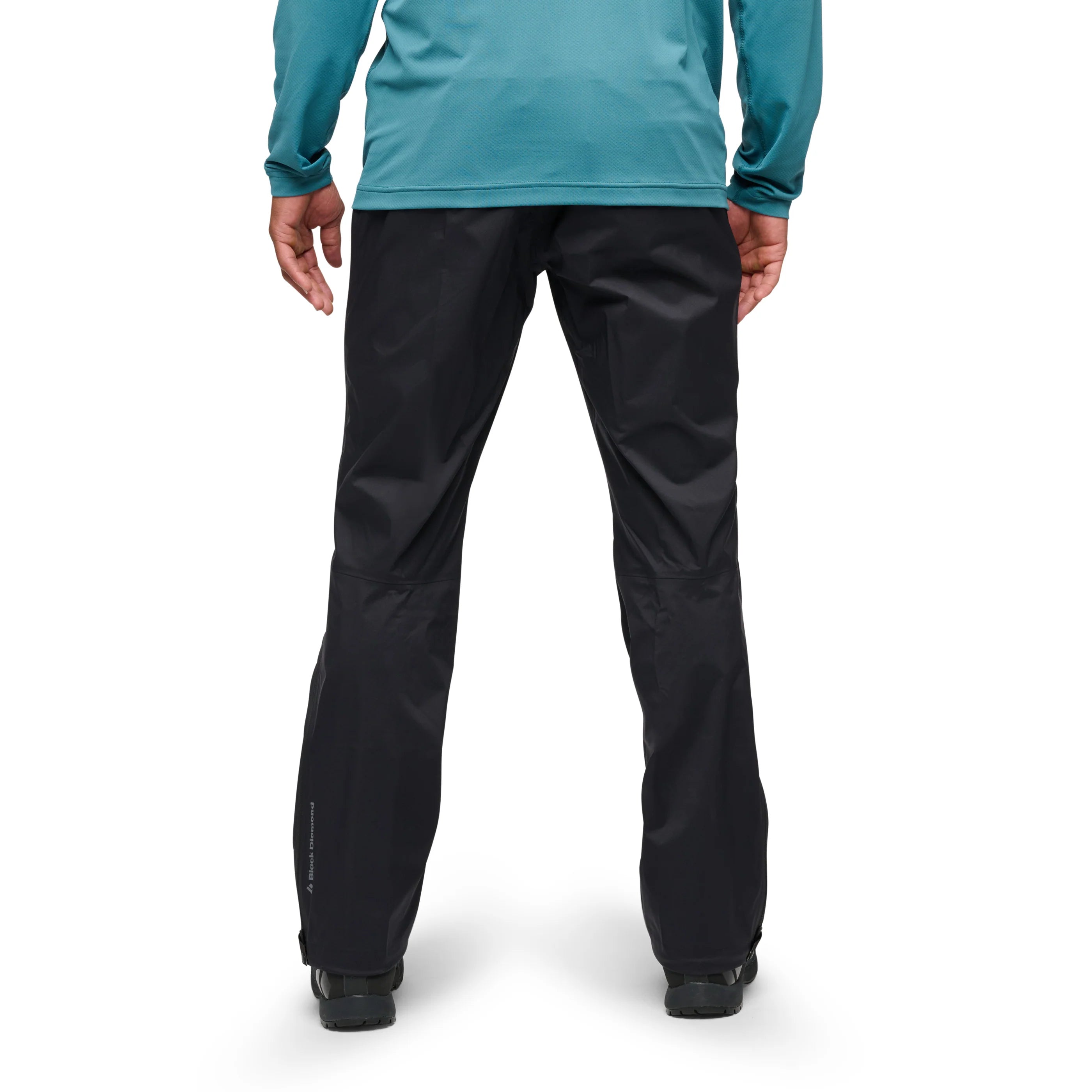 Black Diamond Men's Fineline Stretch Full-Zip Rain Pants Black Diamond Men's Fineline Stretch Full-Zip Rain Pants
