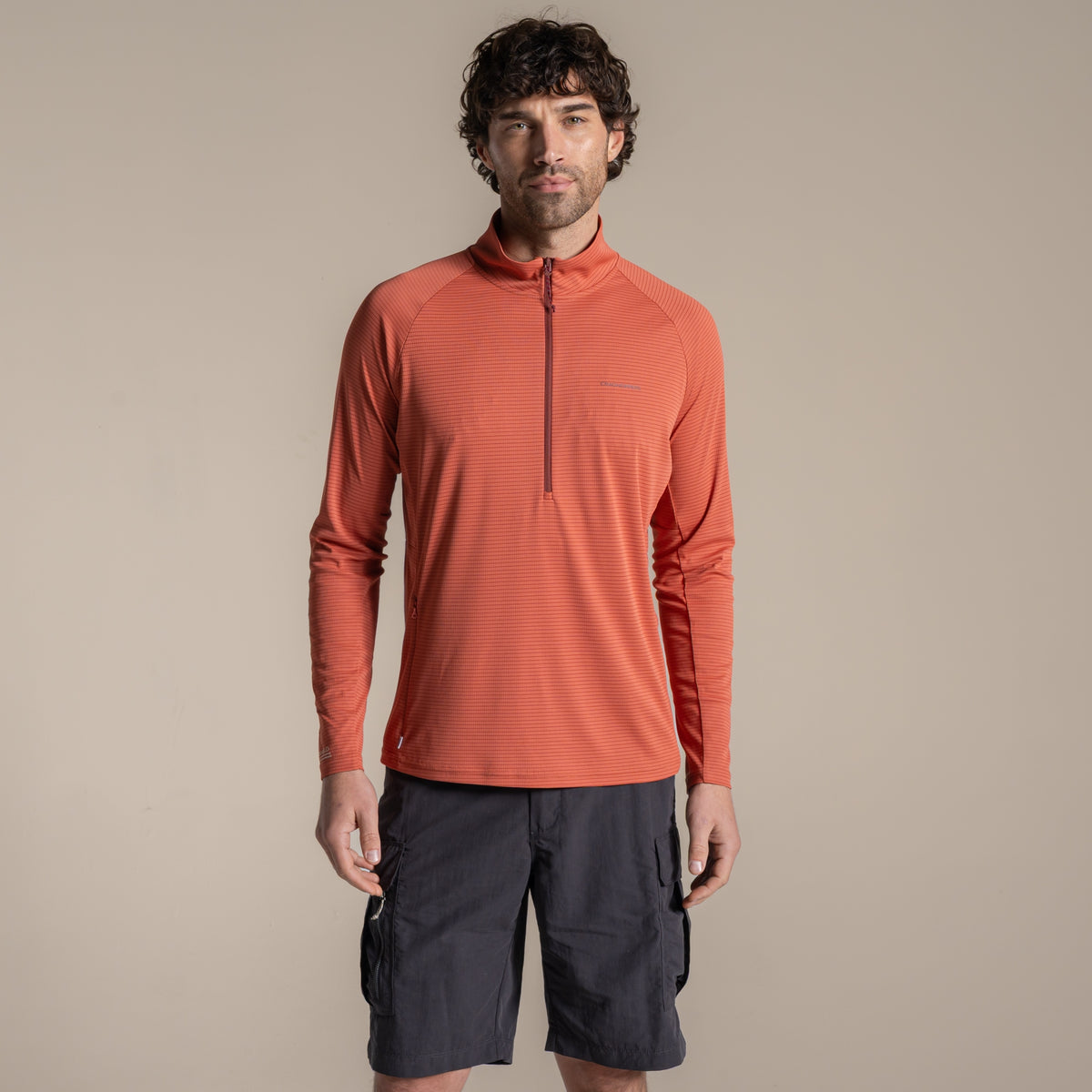 Craghoppers Men's NosiLife Solarshield Half-Zip Top