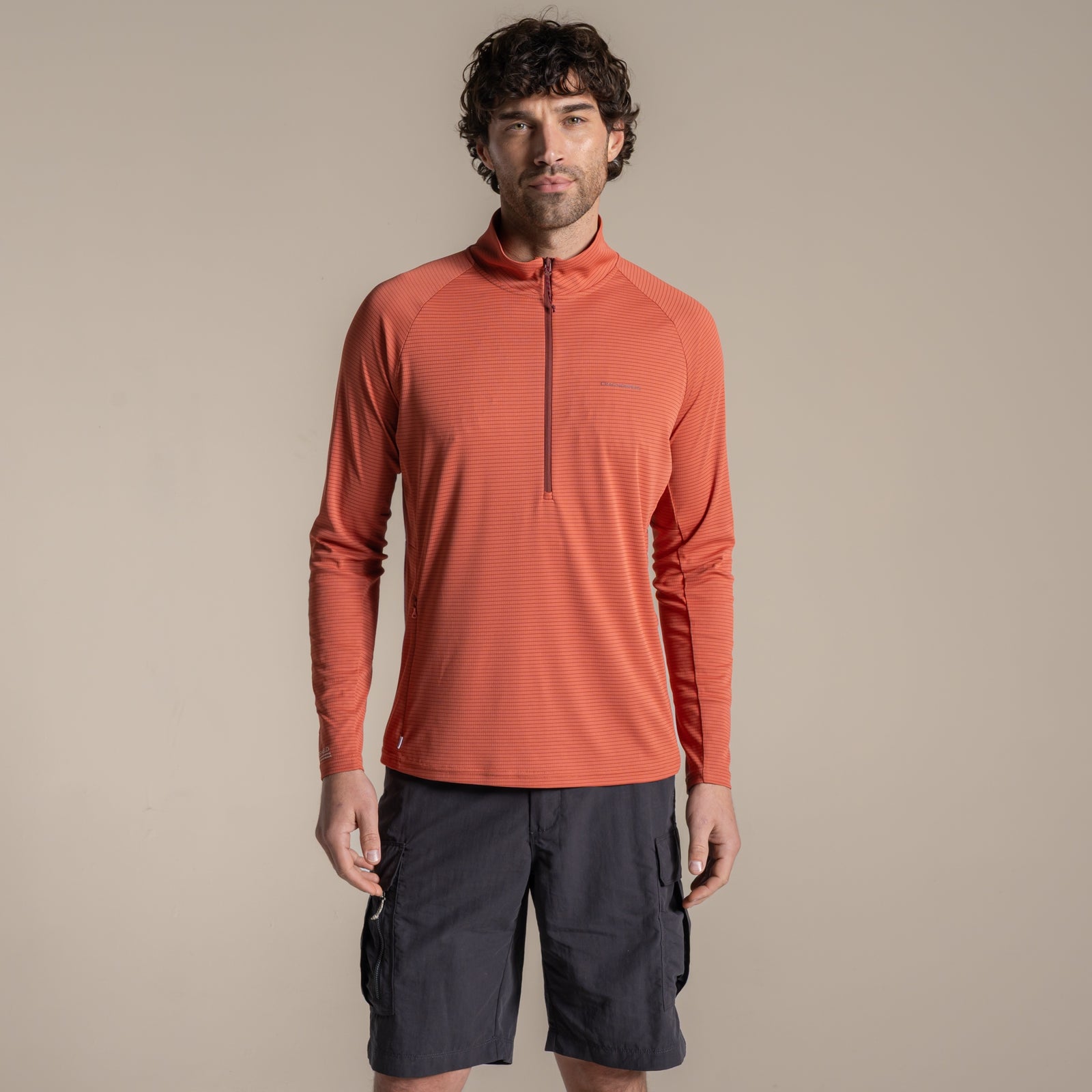 Craghoppers Men's NosiLife Solarshield Half-Zip Top