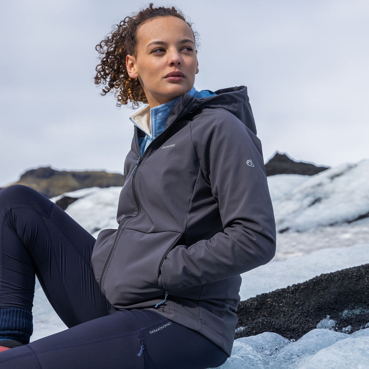 Craghoppers Women's Kalti Softshell Hooded Jacket