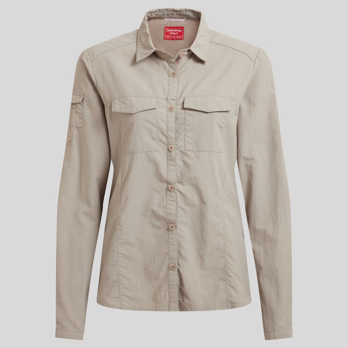 Craghoppers Women's NosiLife Adventure Long-Sleeve III Hiking Shirt