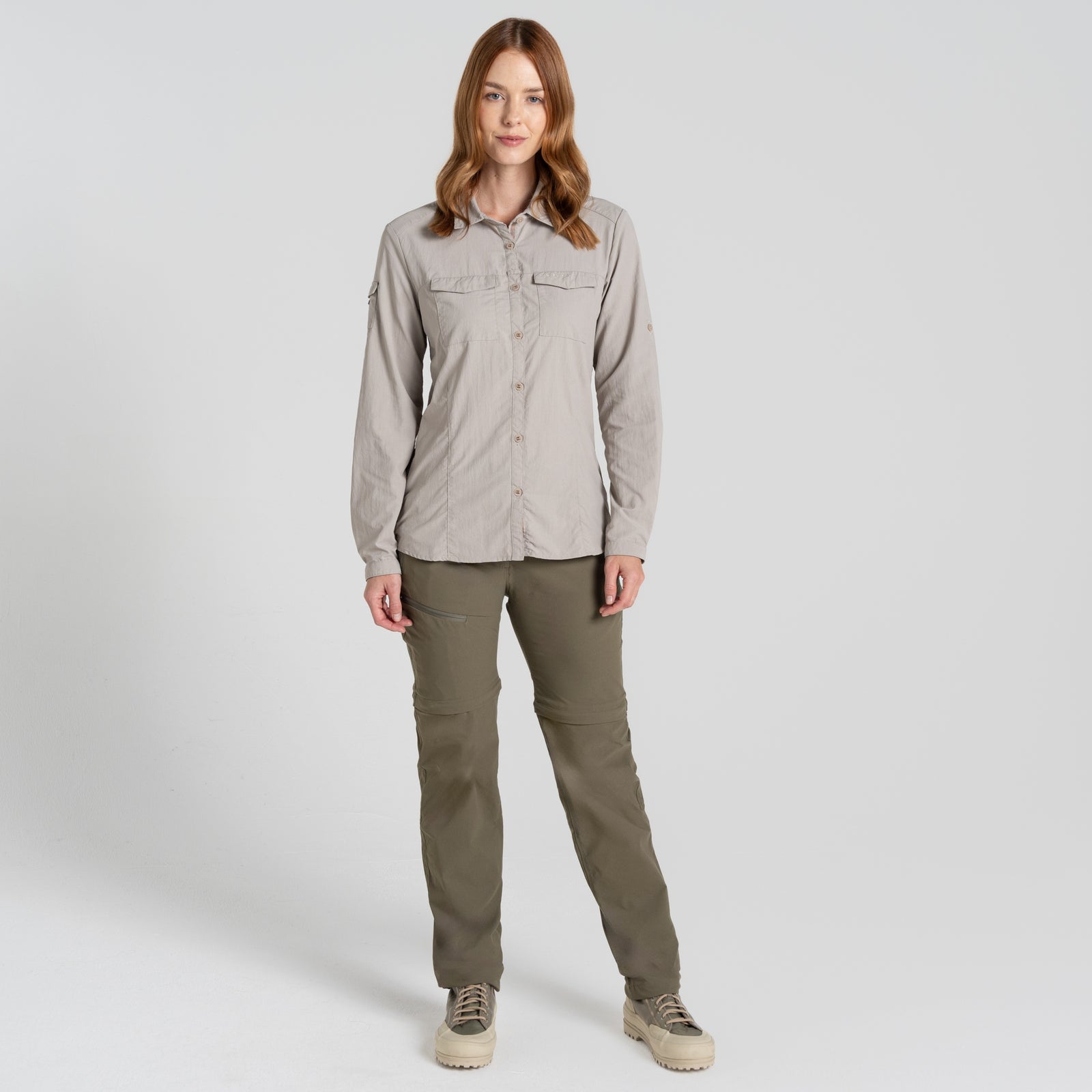 Craghoppers Women's NosiLife Adventure Long-Sleeve III Hiking Shirt