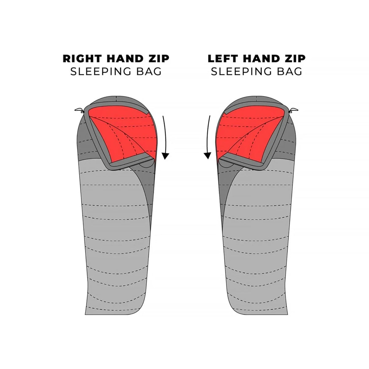 First Ascent Blue Wolf Down Sleeping Bag '24 - Large