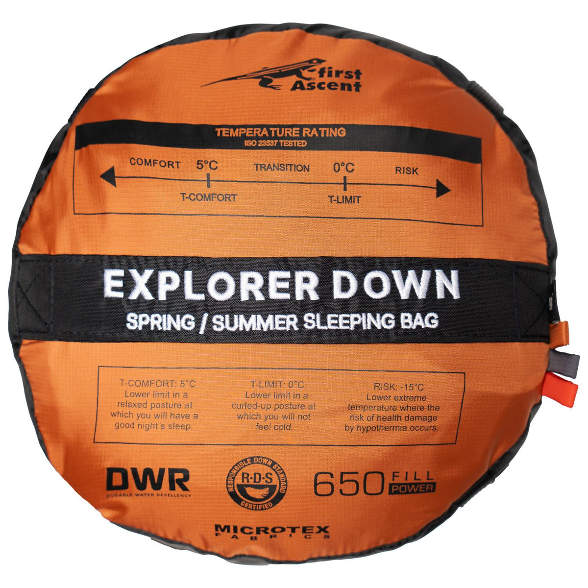 First Ascent Explorer Down Sleeping Bag