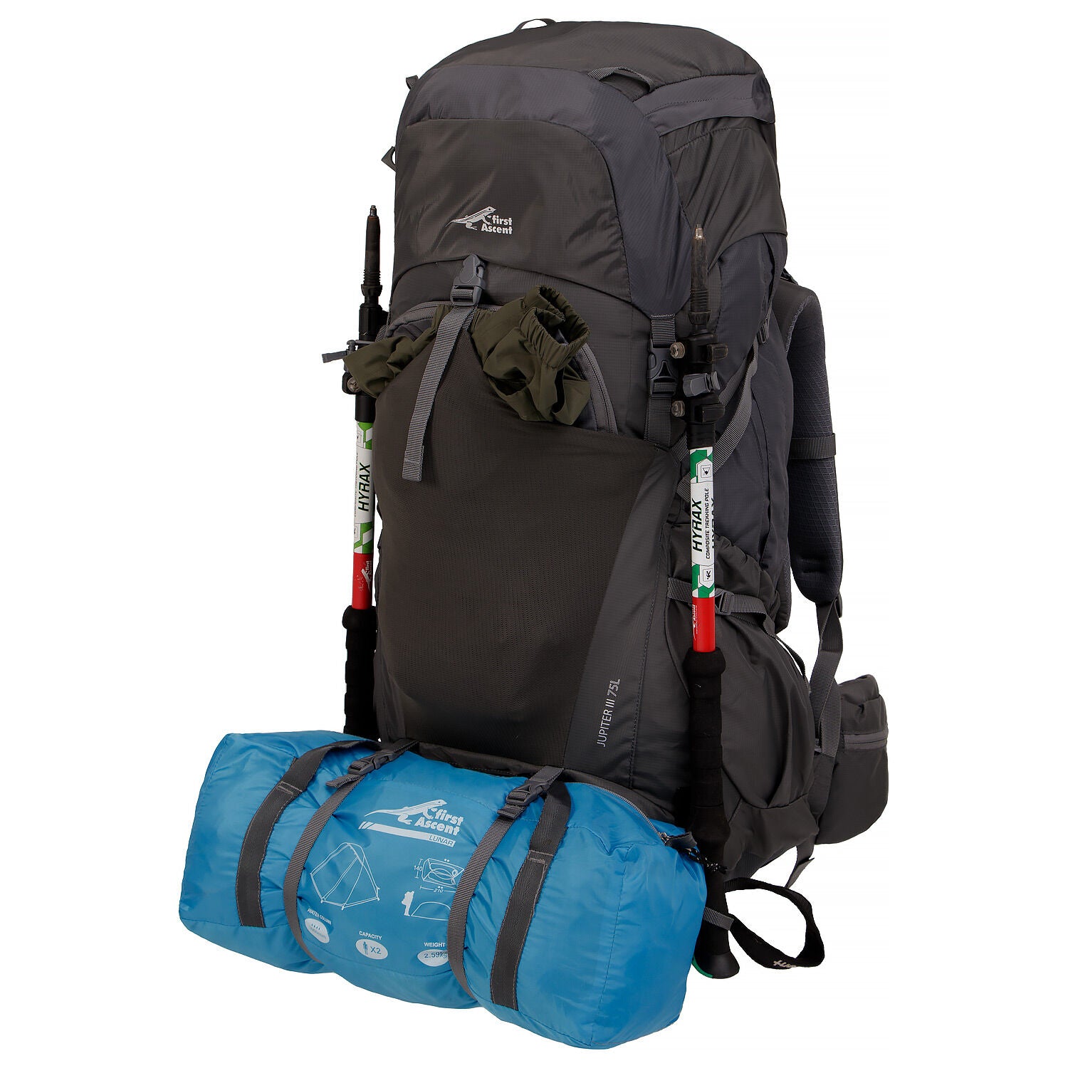 First Ascent Jupiter III 75L Trekking Pack