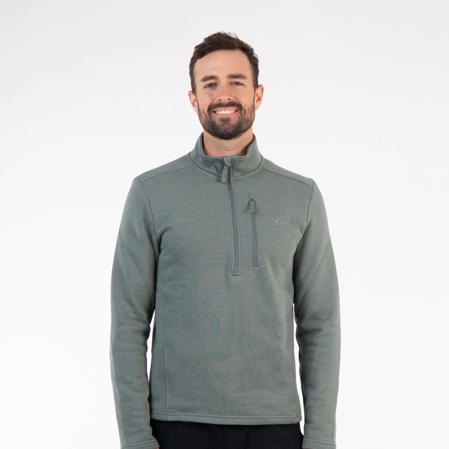 First Ascent Men's Getaway Fleece 1/4 Zip Fleece Top