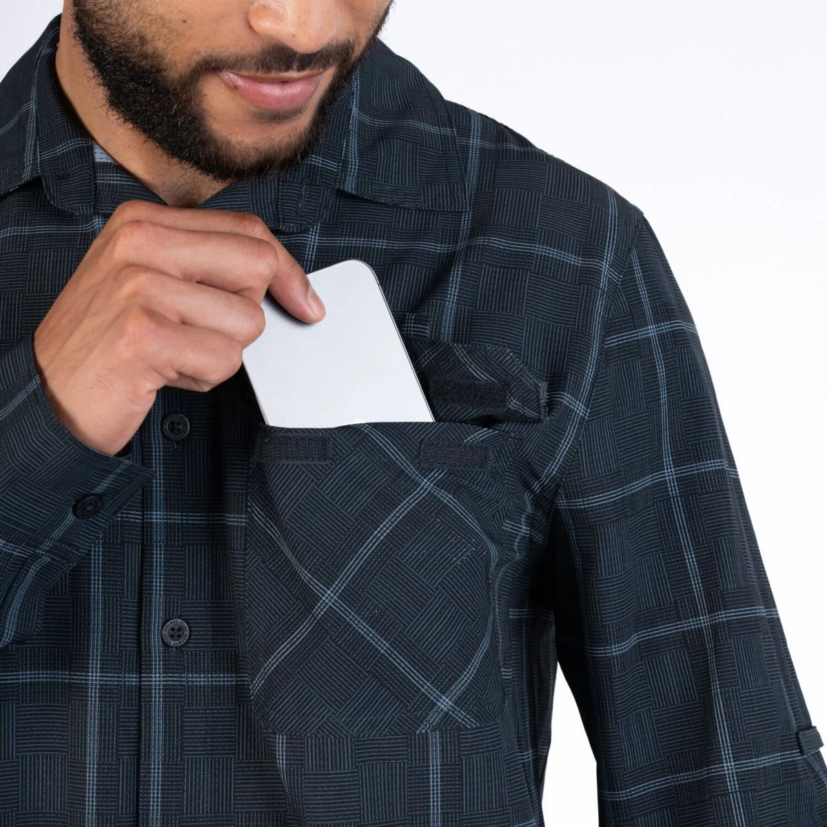 First Ascent Men's Highland Long-Sleeve Check Shirt