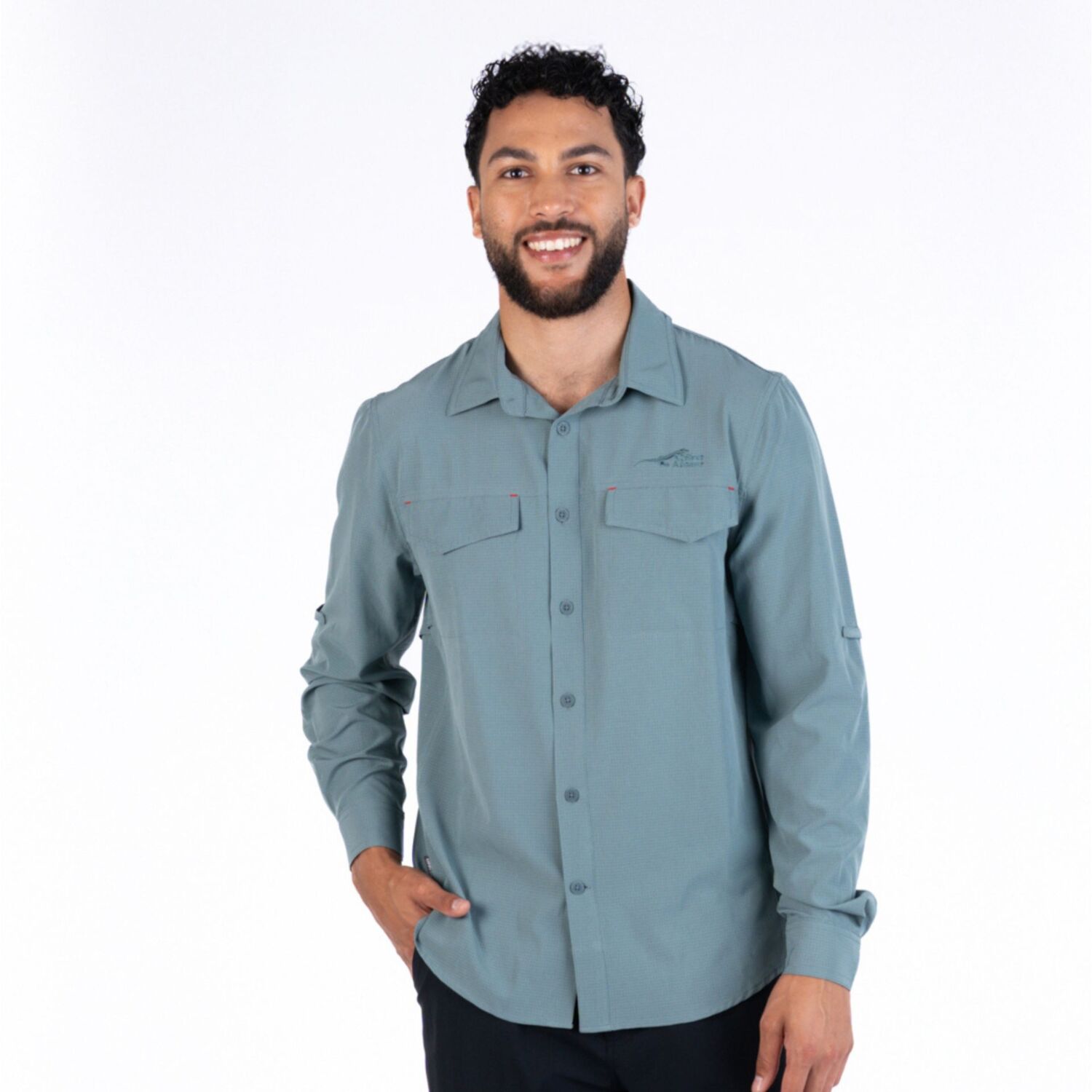 First Ascent Men's Nueva Long-Sleeve Hiking Shirt