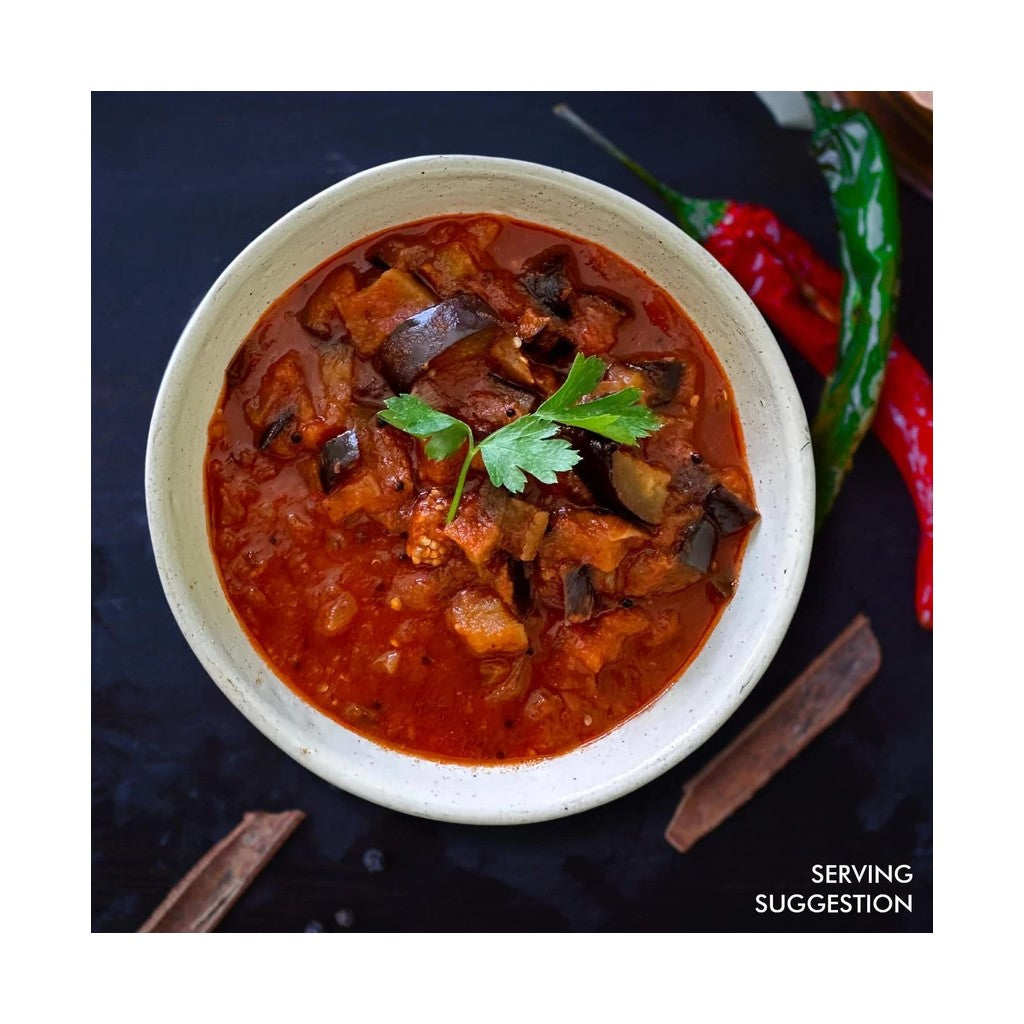 Forever Fresh Roasted Aubergine & Coconut Curry with Basmati Rice