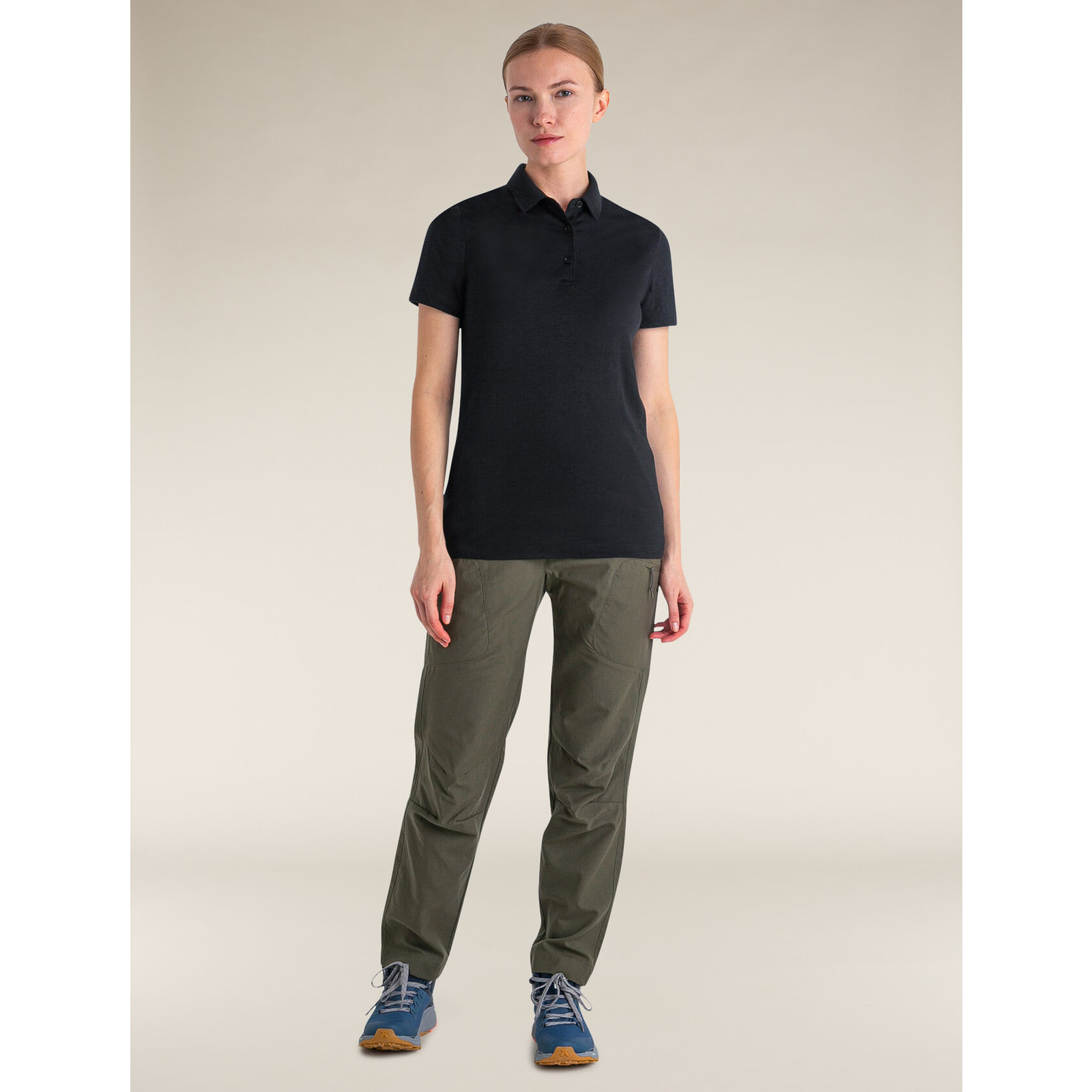 Icebreaker Women's Merino Tech Lite Polo Short Sleeve