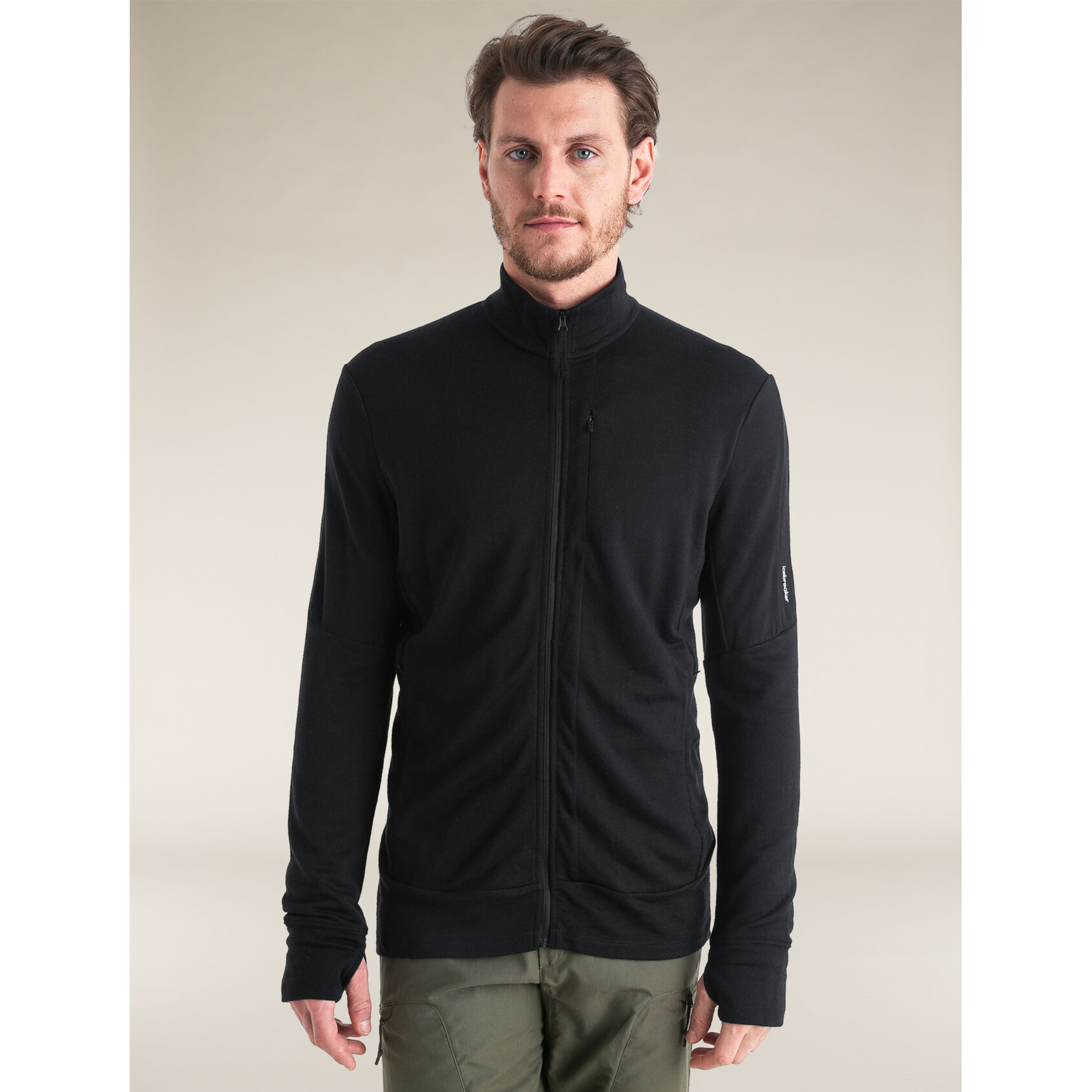 Icebreaker Men's 260 Quantum Merino Long-Sleeve Zip Jacket