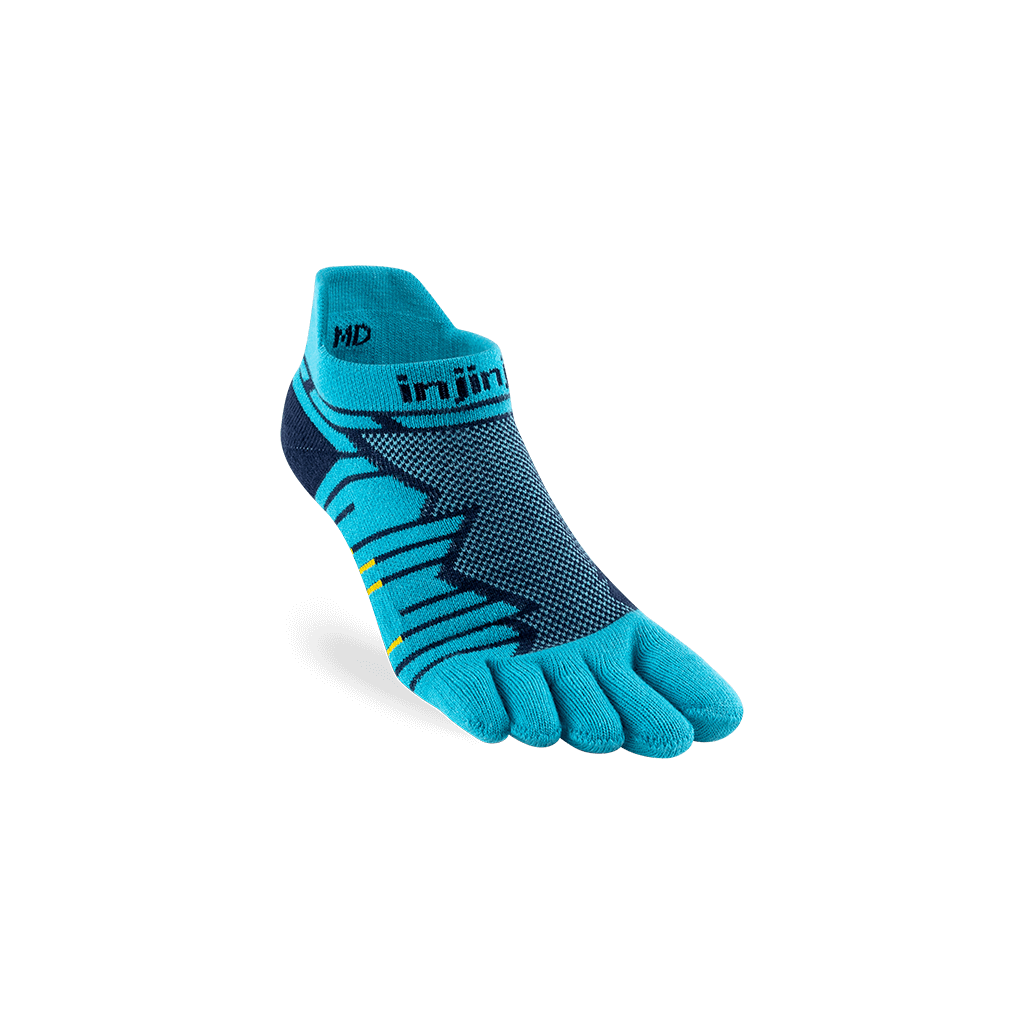 Injinji Men's Ultra Run No-Show Socks